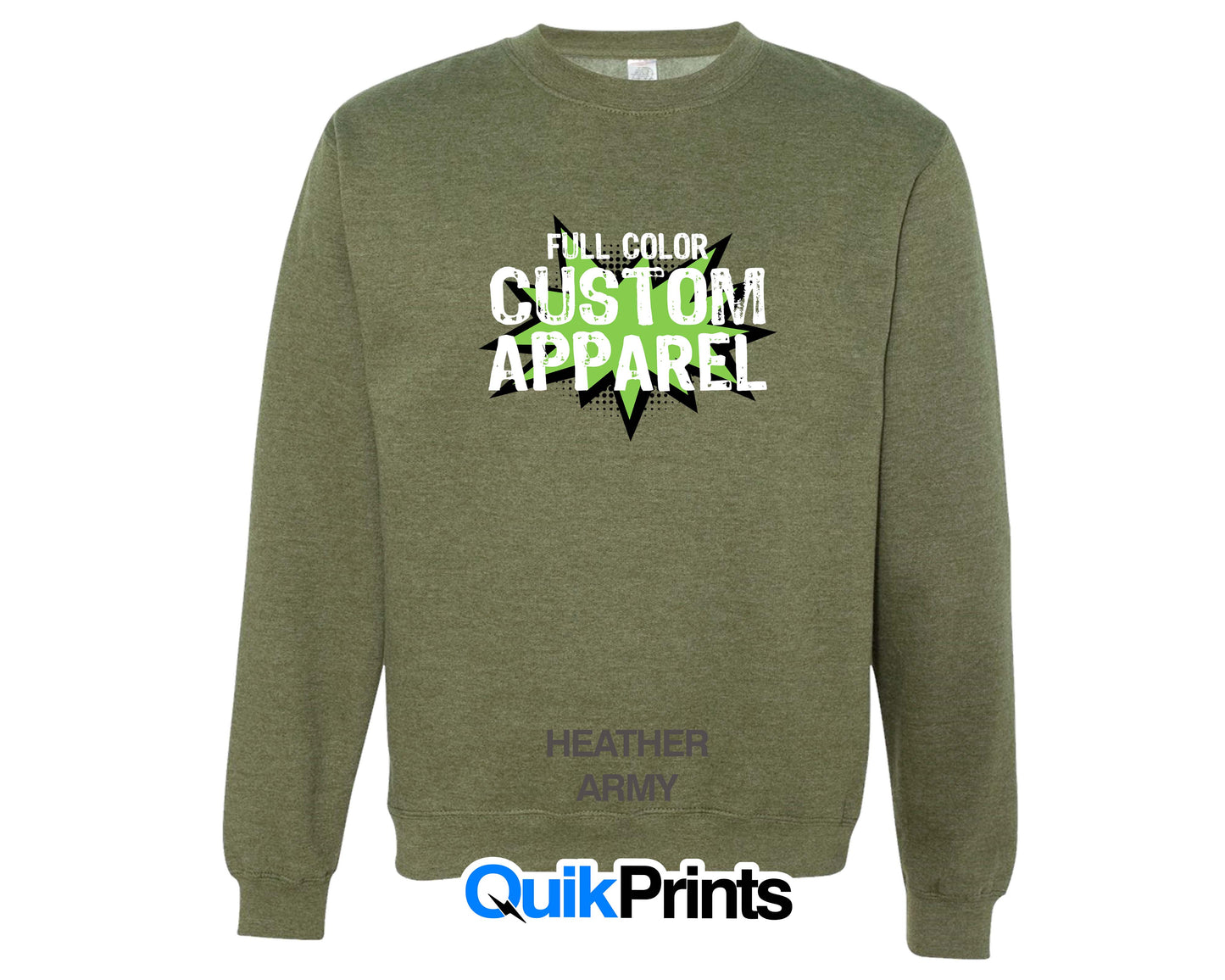 Custom Crewneck Sweatshirt - Ind. Trading Co (ADULT)