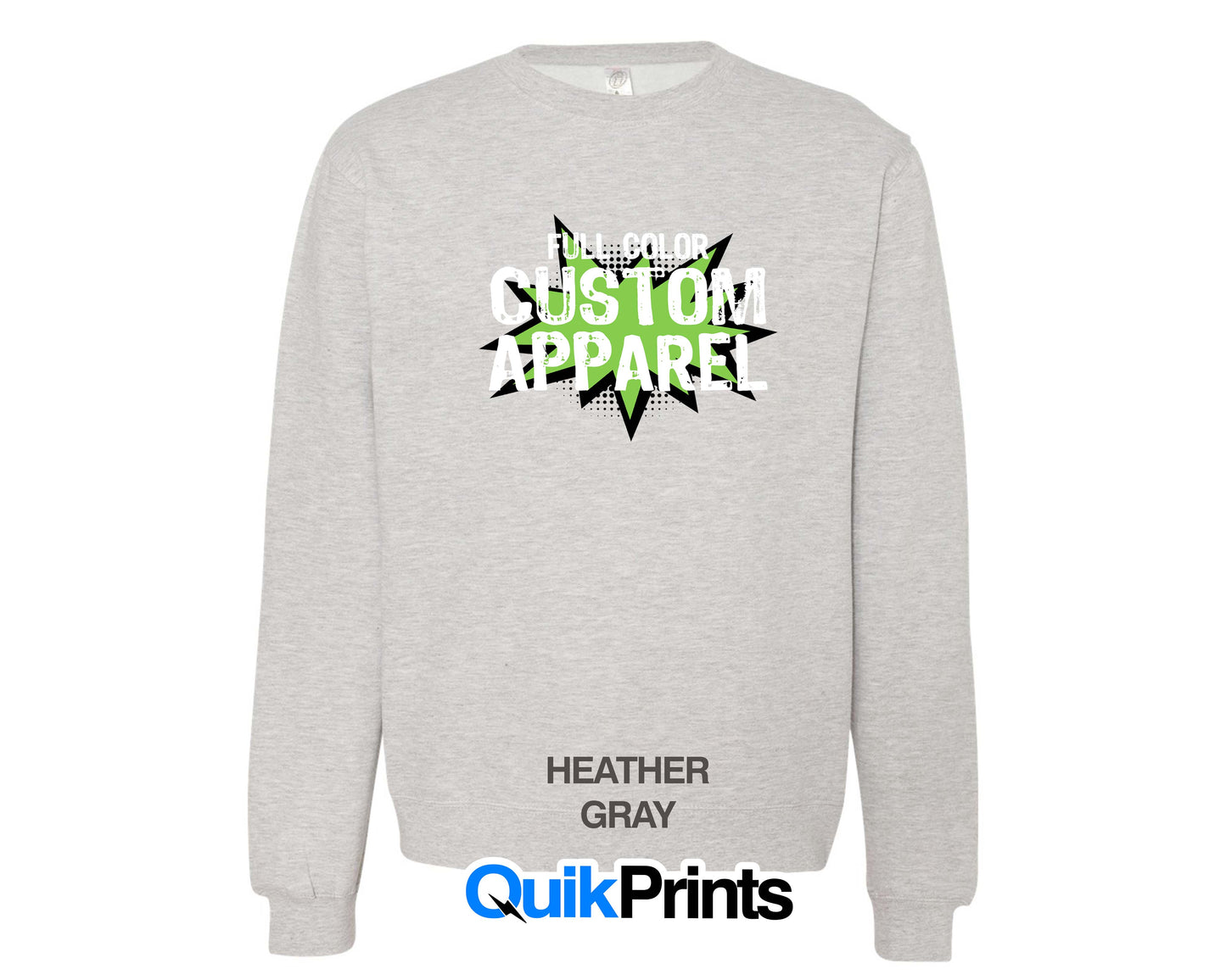 Custom Crewneck Sweatshirt - Ind. Trading Co (ADULT)