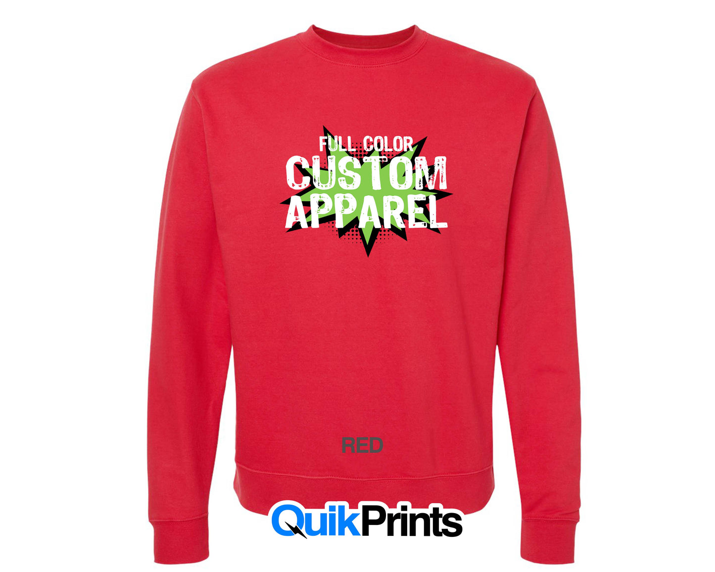 Custom Crewneck Sweatshirt - Ind. Trading Co (ADULT)