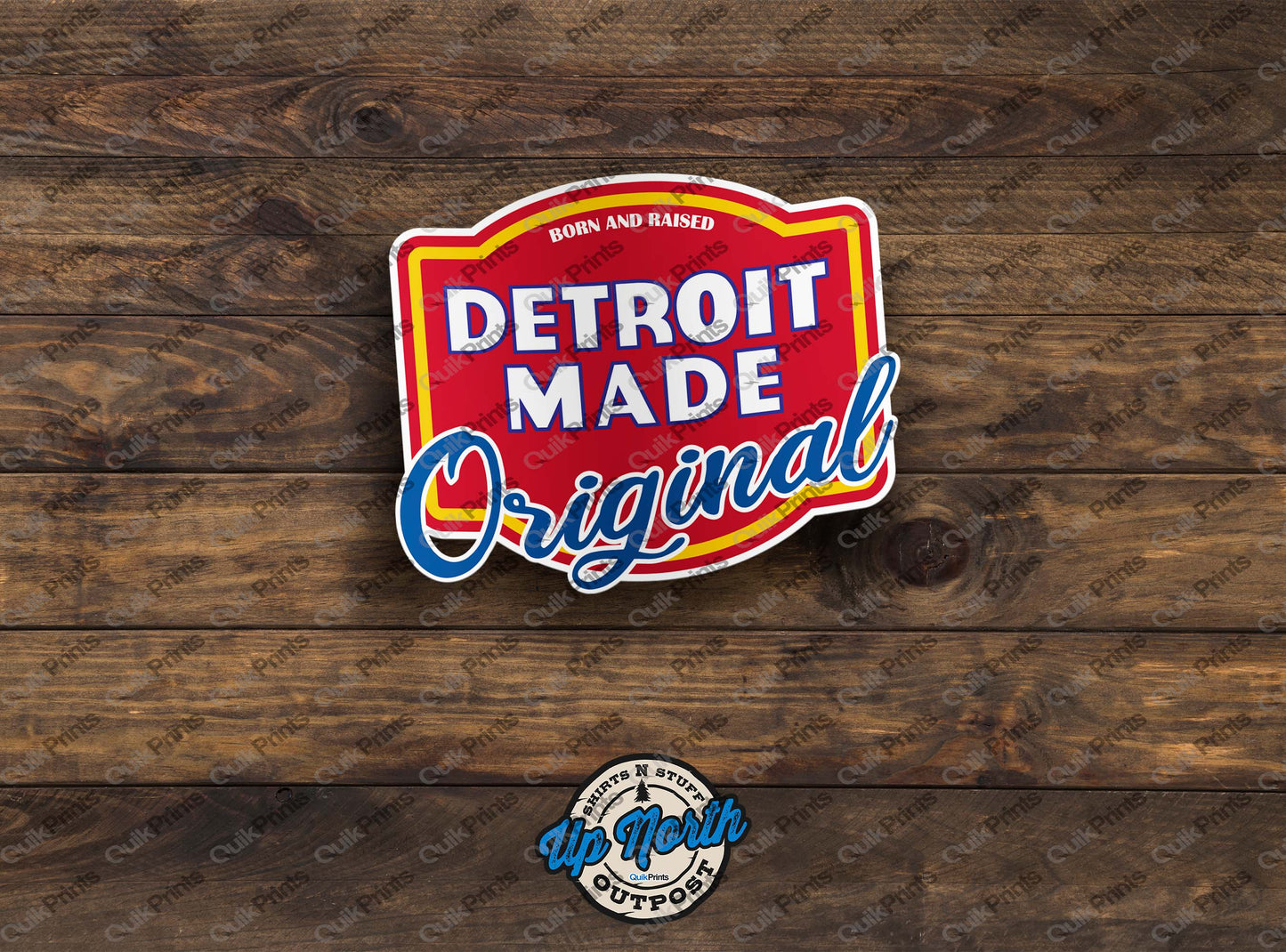 Detroit Made Original Sticker