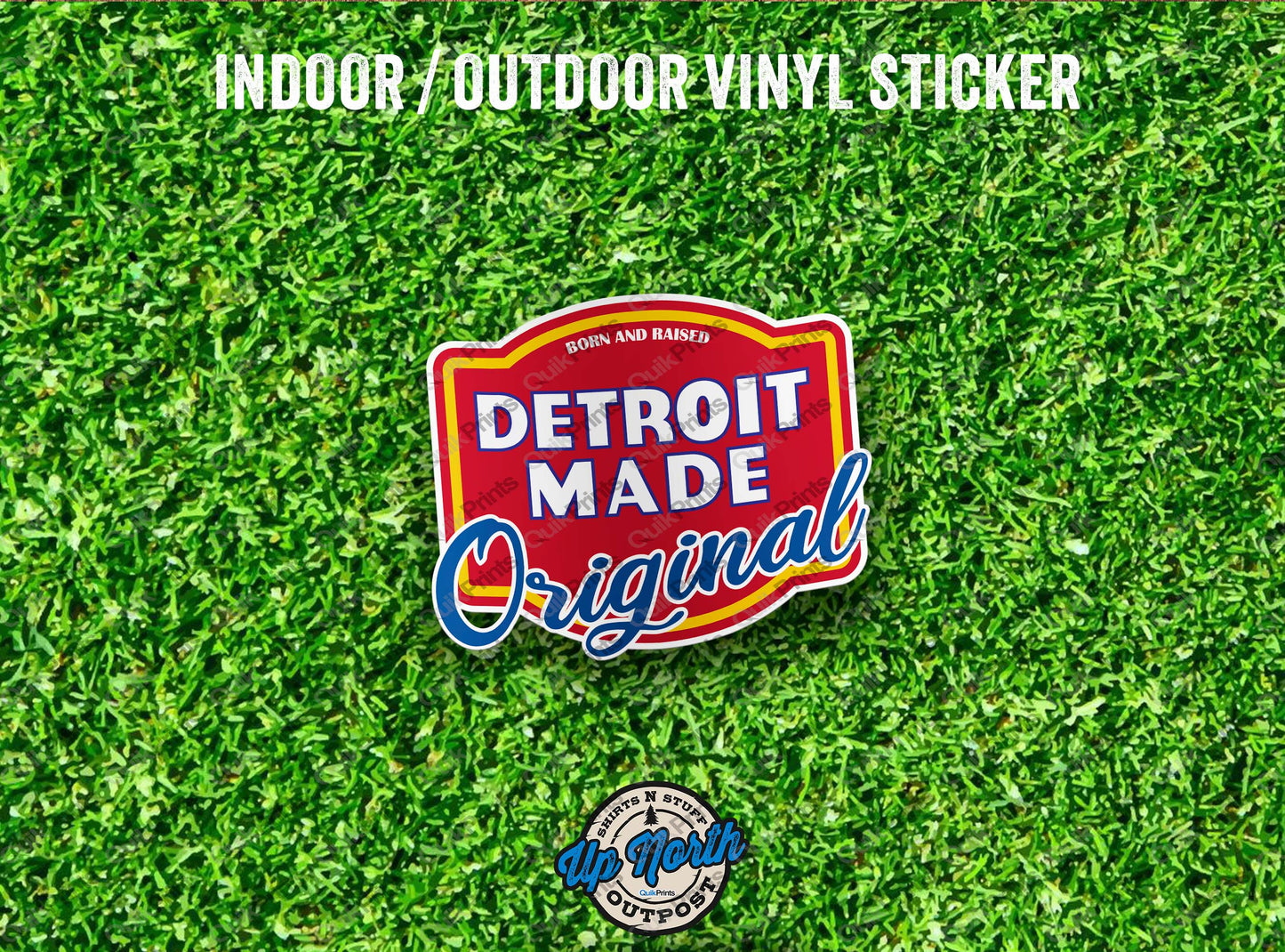 Detroit Made Original Sticker