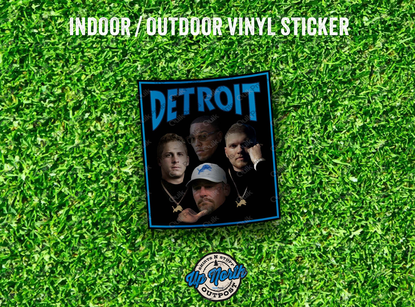 Detroitz Most Wanted Sticker