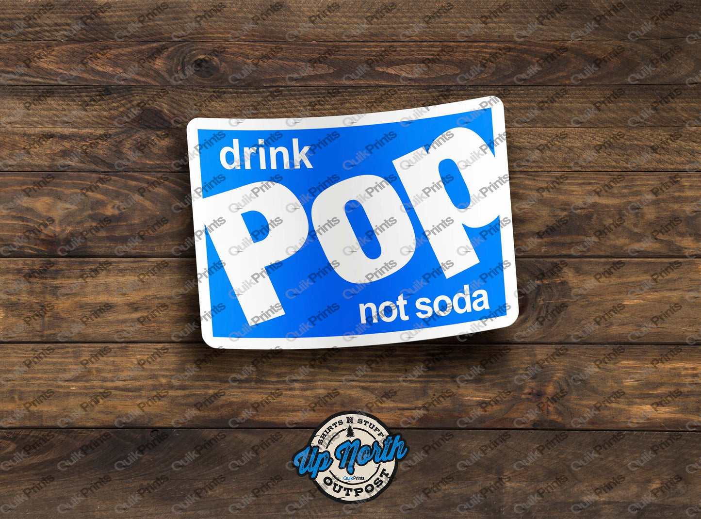 Drink Pop Not Soda Sticker