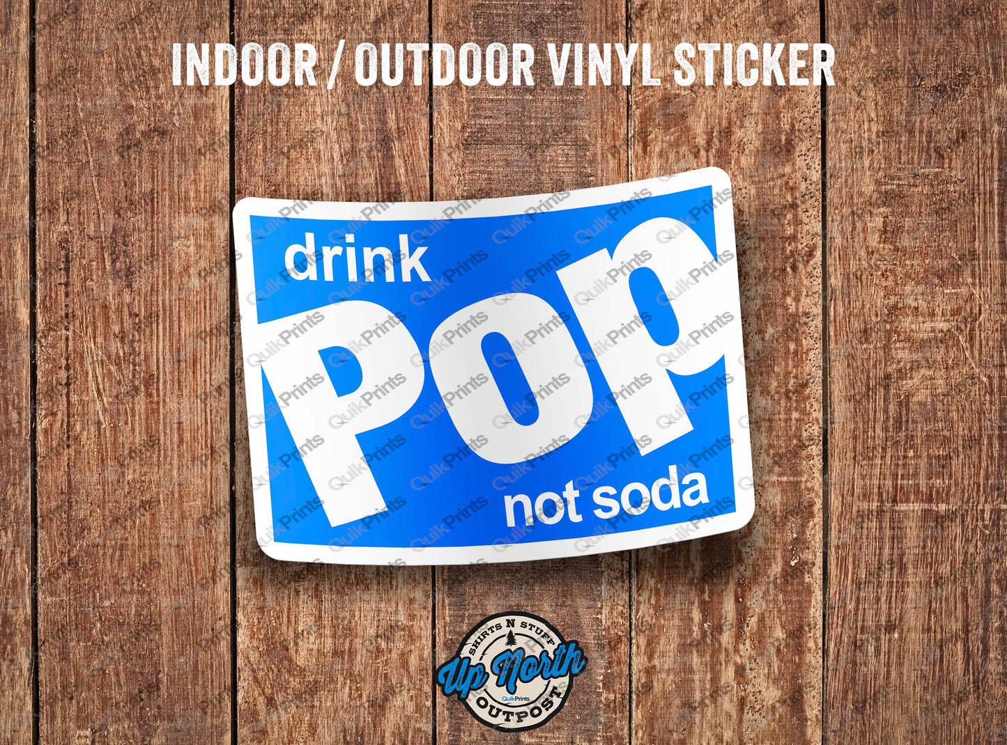 Drink Pop Not Soda Sticker