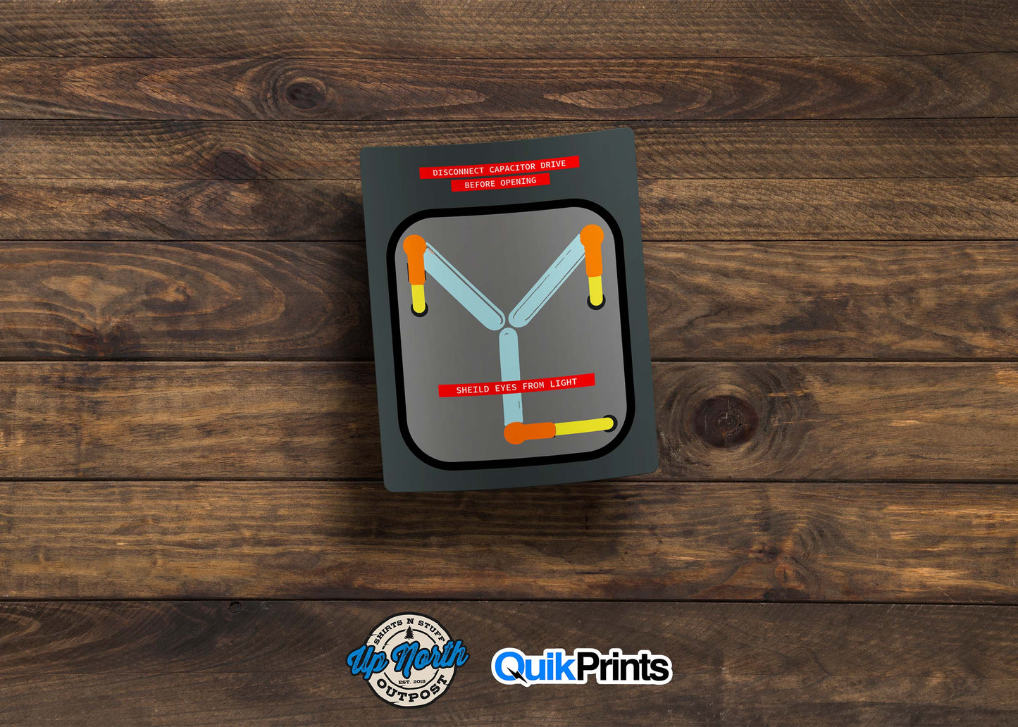 Flux Capacitor Sticker