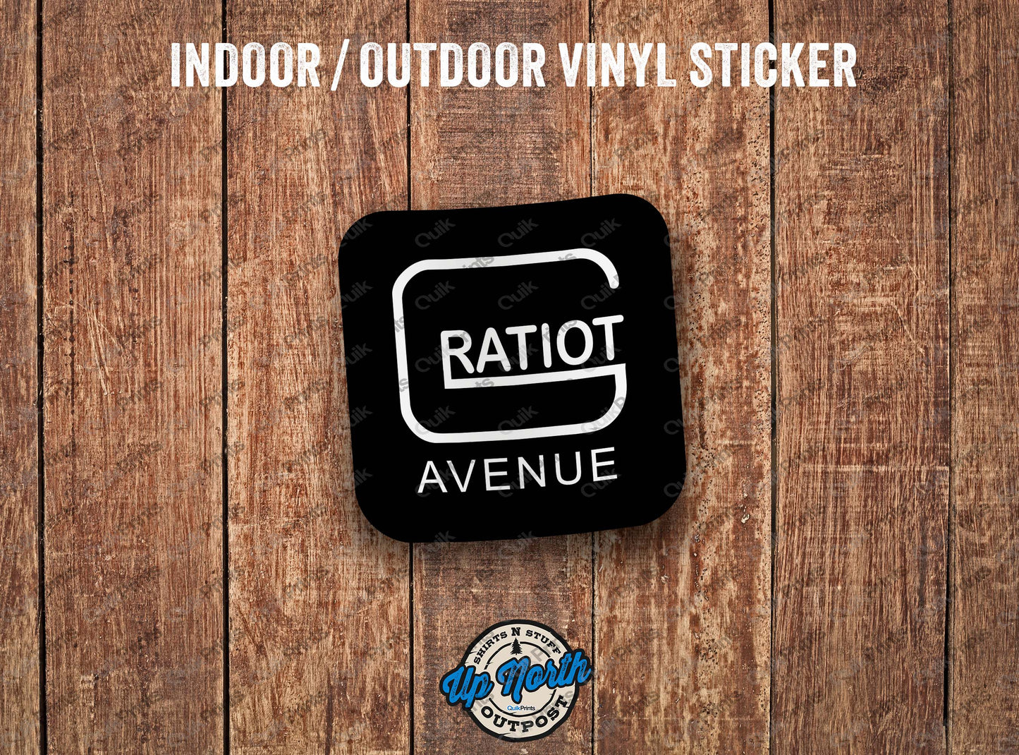 Gratiot Avenue Sticker