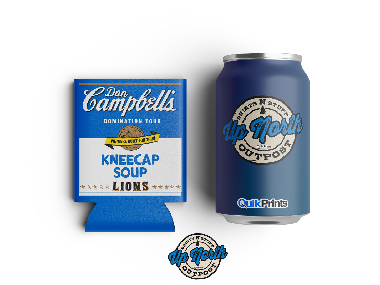 Kneecap Soup Can Cooler