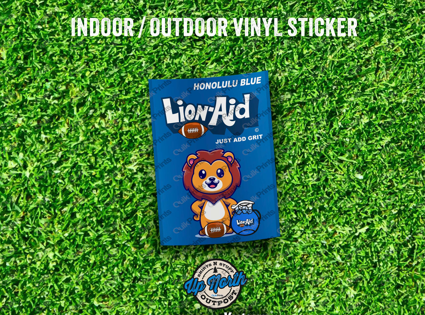 Lion-Aid Packet Sticker