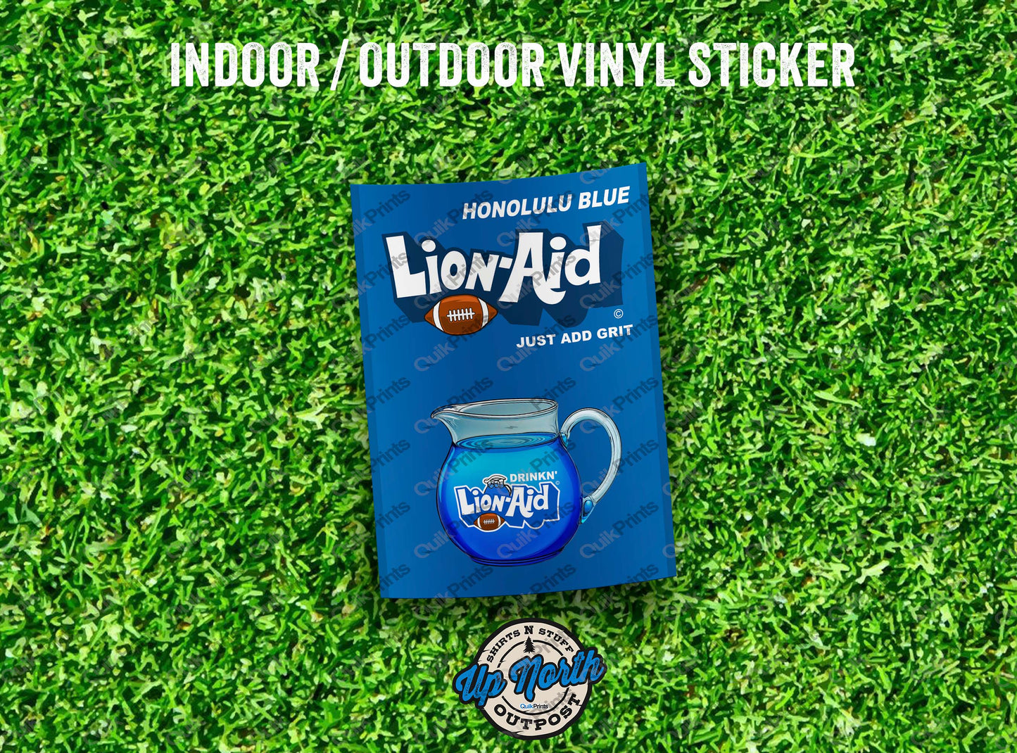 Lion-Aid Packet Sticker