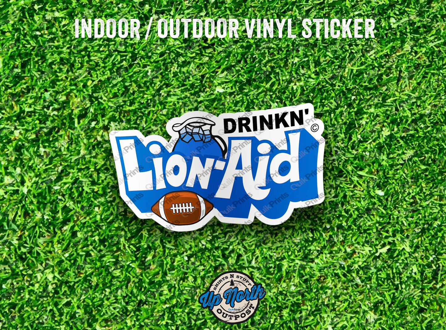 Drinkin' Lion-Aid Sticker