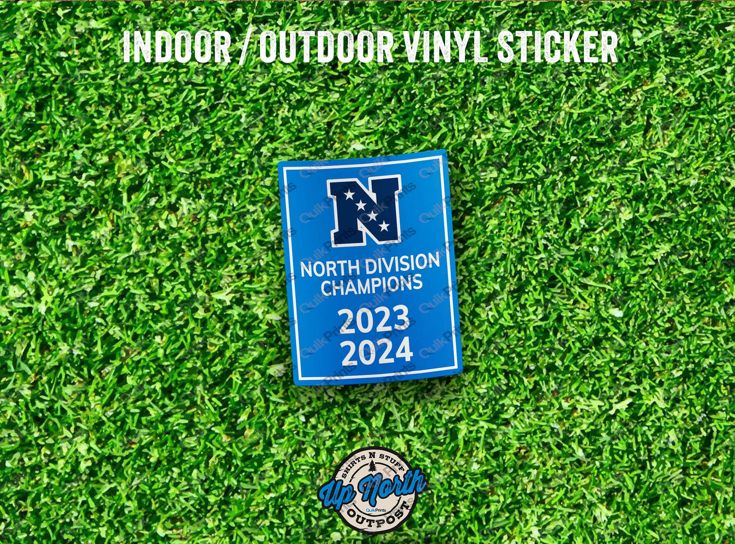 NFC Champions Banner Sticker