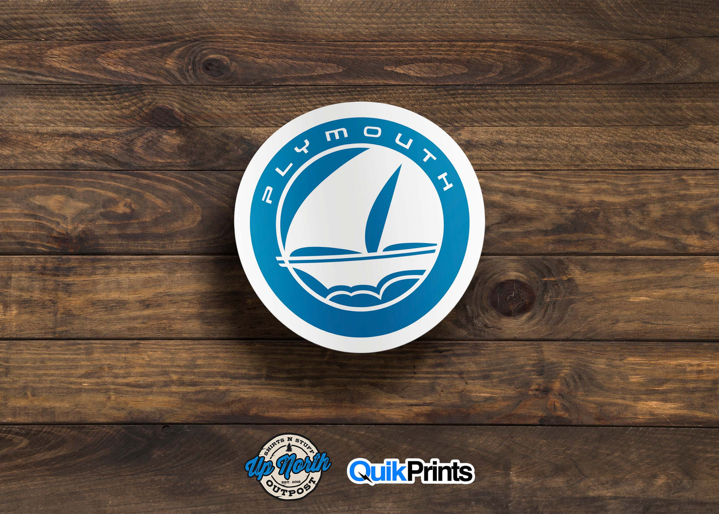 Plymouth Sticker