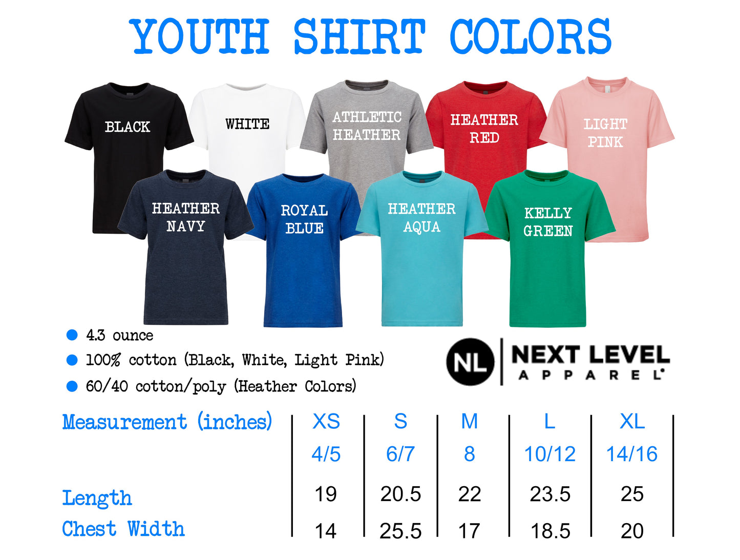 Custom Next Level T-Shirt (YOUTH)