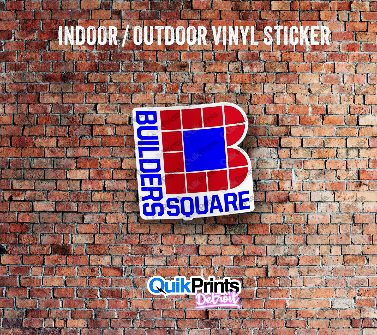 Builders Square Sticker