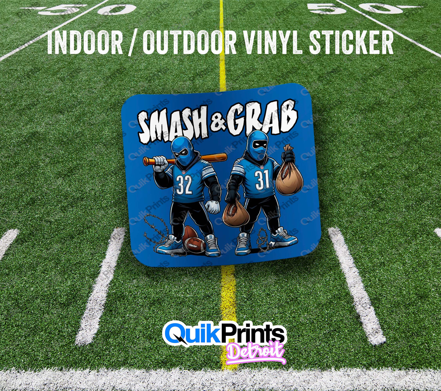 Smash & Grab Sticker