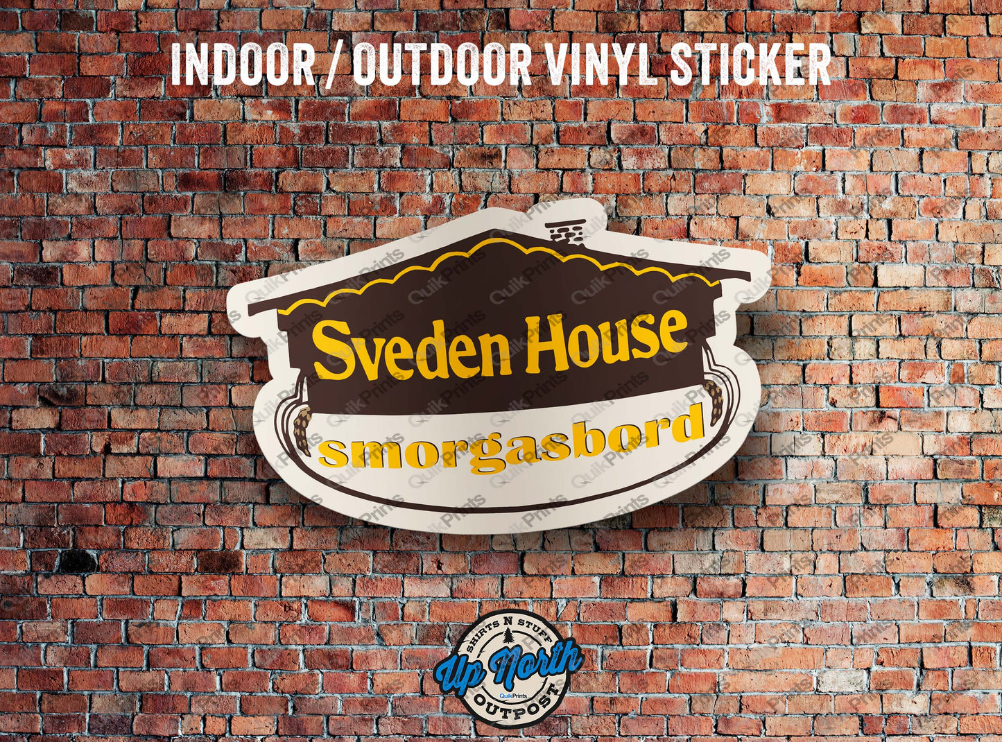 Sveden House Smorgasbord Sticker