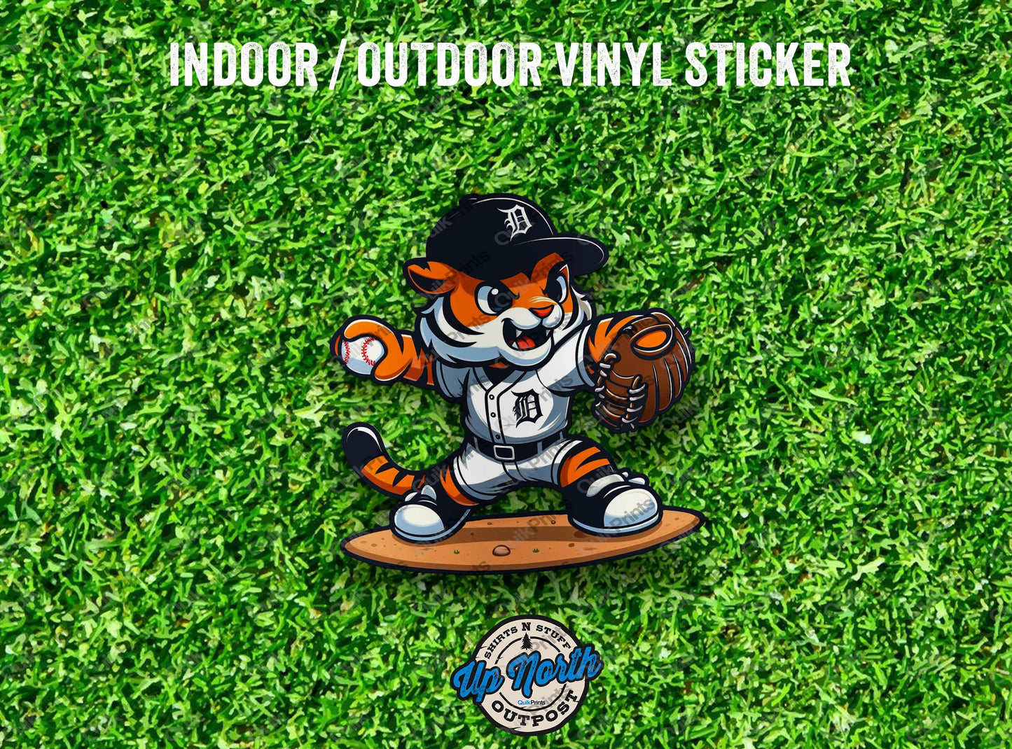 Tiger Toon Pitching