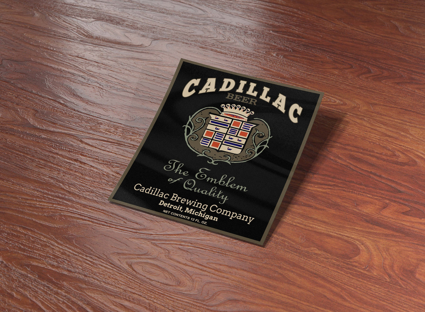 Cadillac Brewing Company Sticker