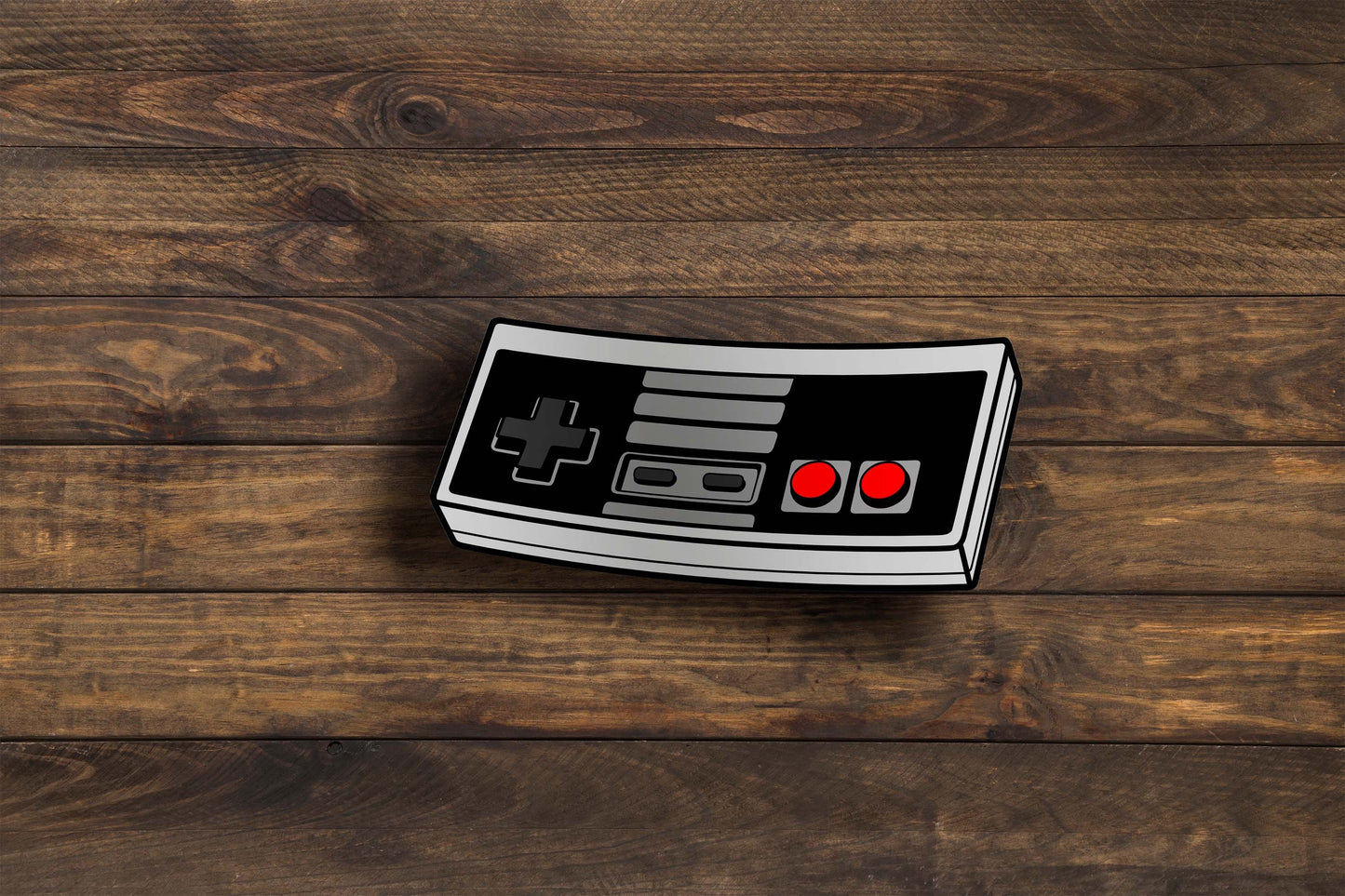 Retro Game Controller Sticker