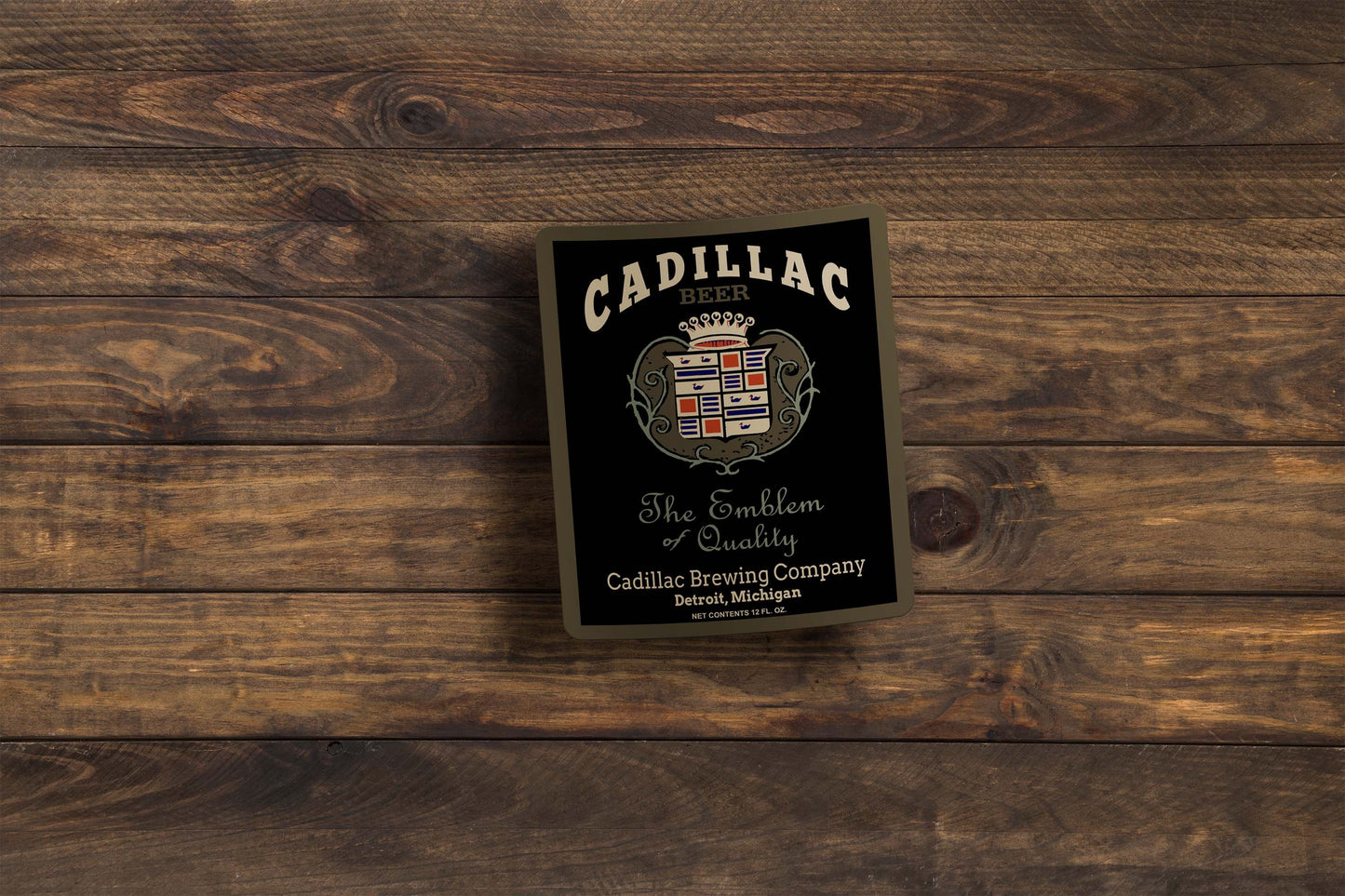 Cadillac Brewing Company Sticker