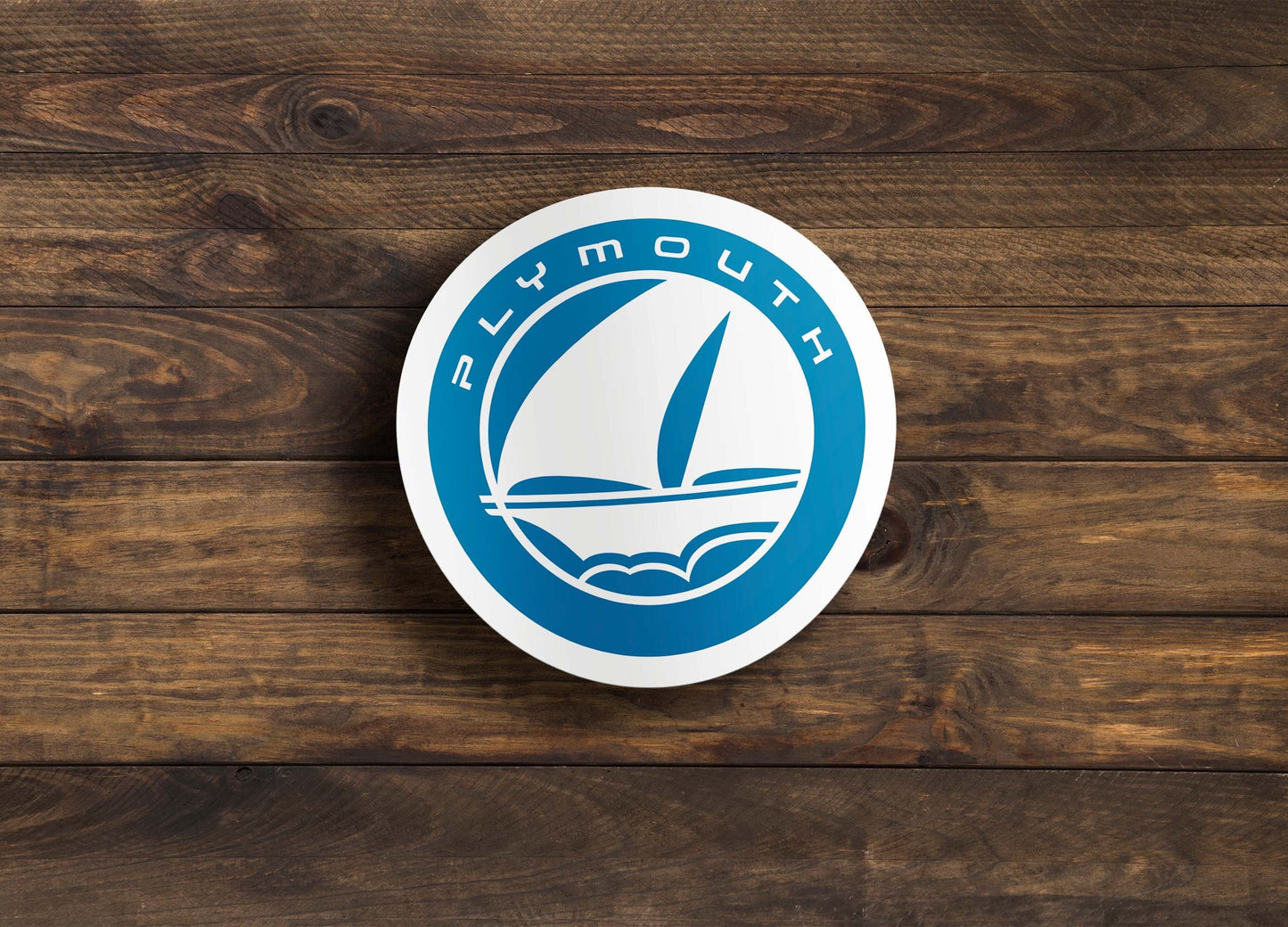 Plymouth Sticker