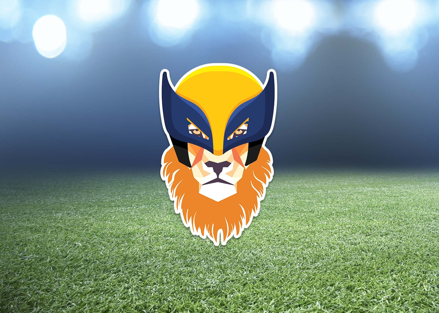 Wolverine Lion Sticker