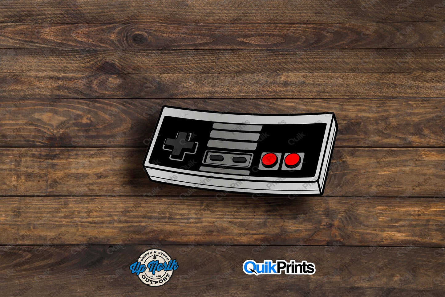 Retro Game Controller Sticker