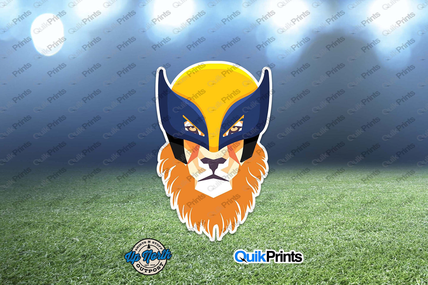 Wolverine Lion Sticker