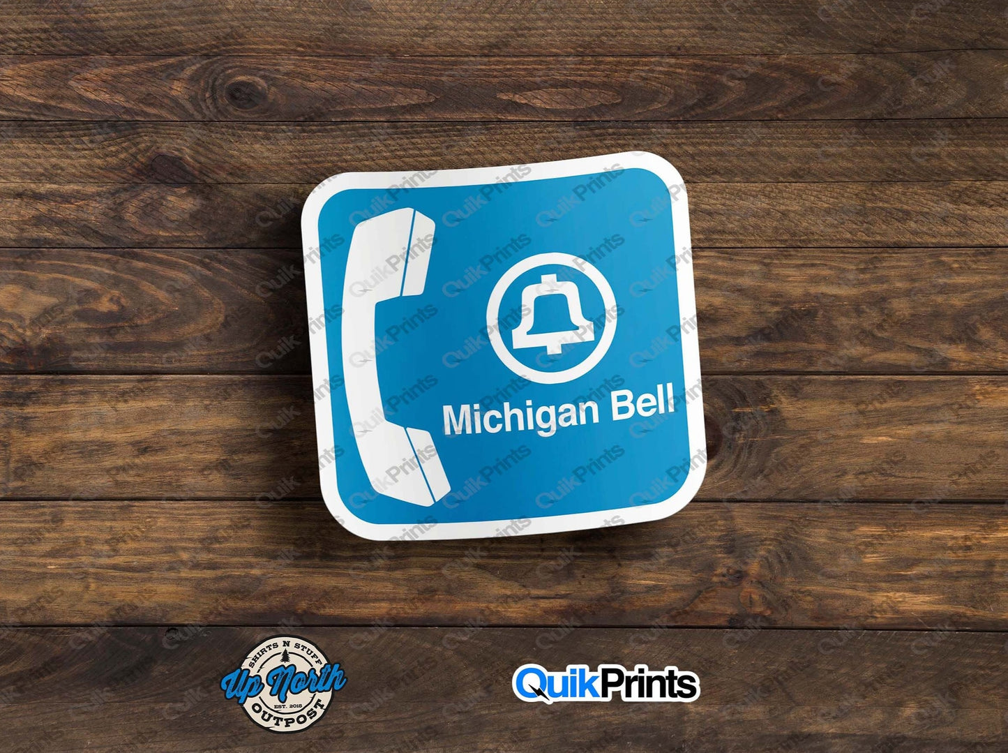Michigan Bell Pay Phone Sticker