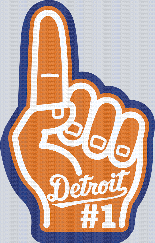 Detroit Foam Finger