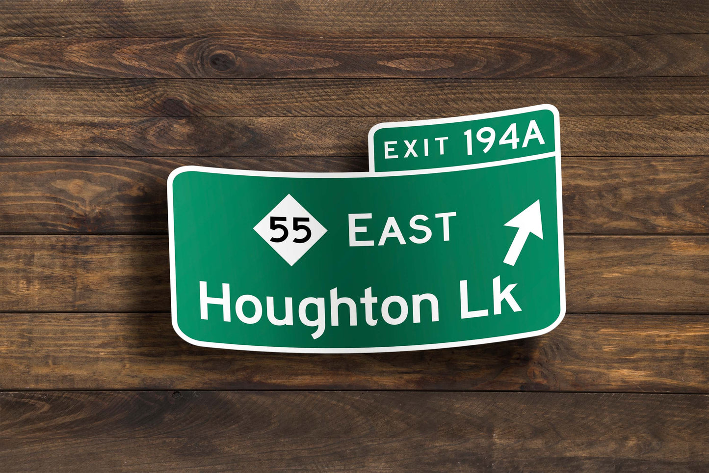 Custom Expressway Exit Sign Sticker