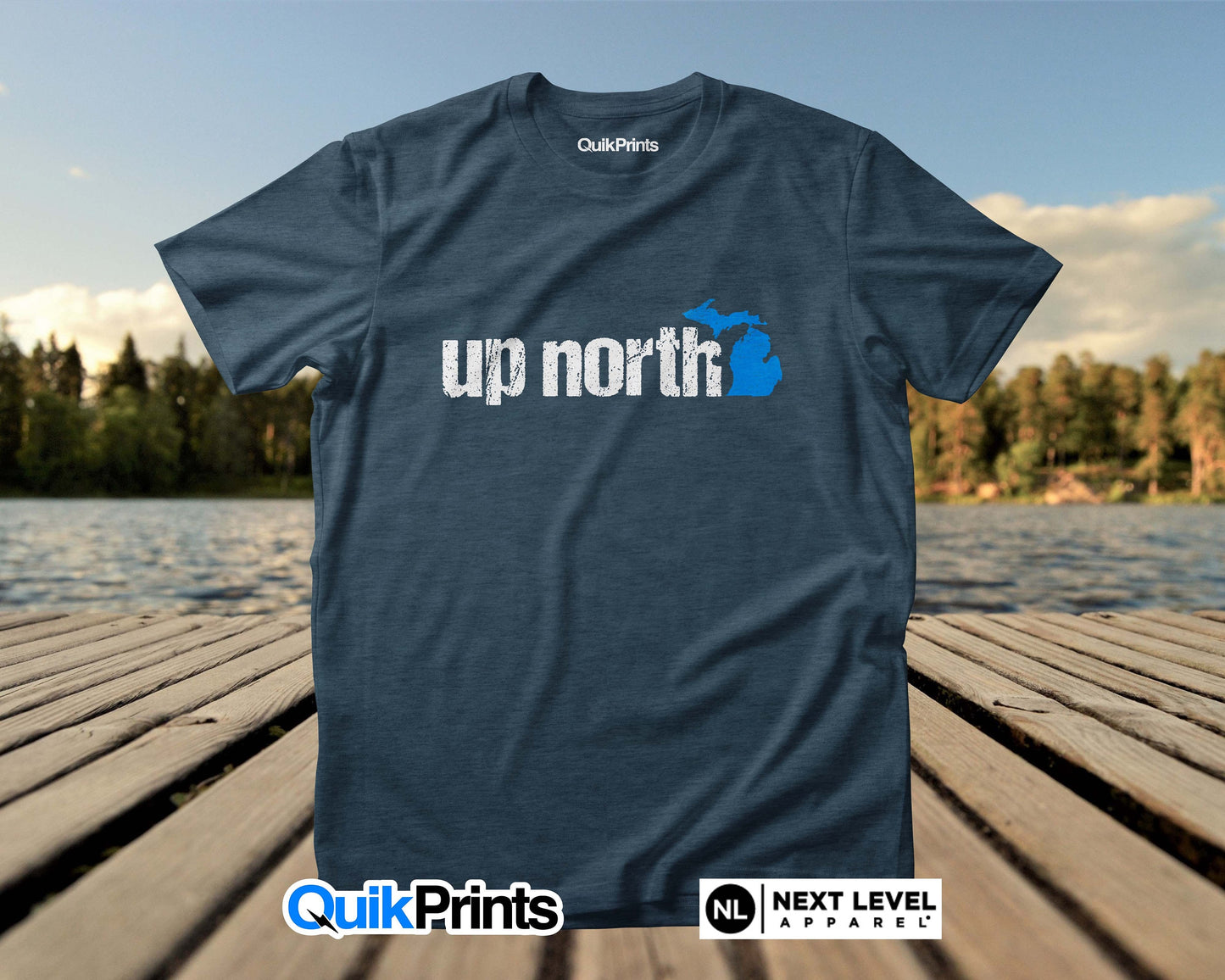 Up North Michigan (Vintage Print)