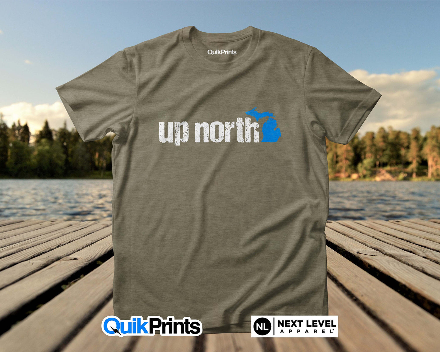 Up North Michigan (Vintage Print)