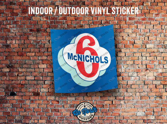 McNichols - 6 Mile Sticker
