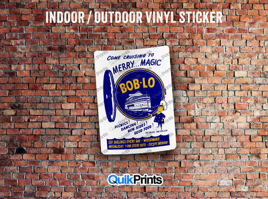 Bob-Lo Boat Sticker