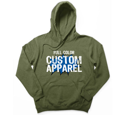 Custom Sweatshirt - ADULT PULLOVER HOODIE