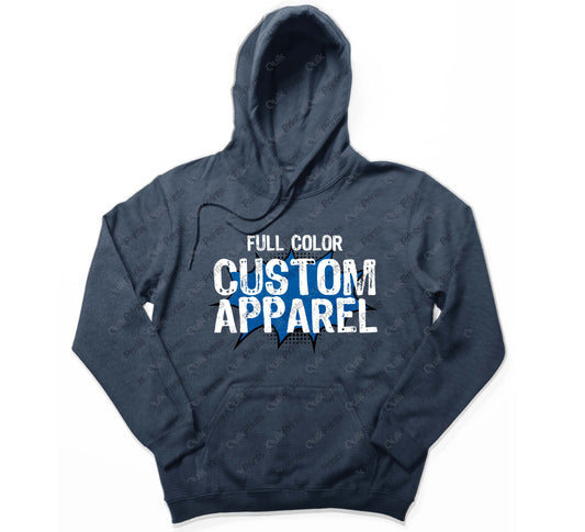 Custom Sweatshirt - ADULT PULLOVER HOODIE