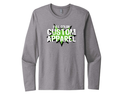 Custom Shirt - ADULT LONG SLEEVE