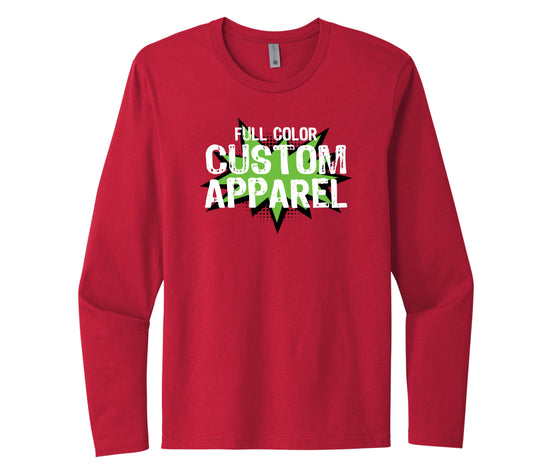 Custom Shirt - ADULT LONG SLEEVE