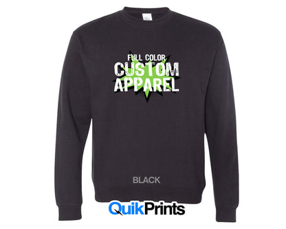 Custom Crewneck Sweatshirt - Ind. Trading Co (ADULT)