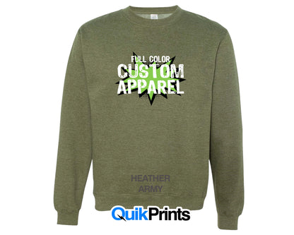 Custom Crewneck Sweatshirt - Ind. Trading Co (ADULT)