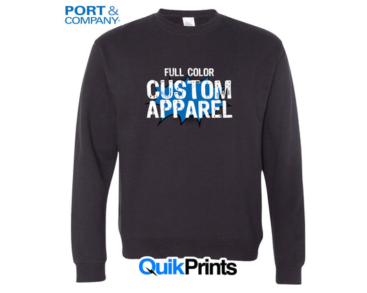 Custom Crewneck Sweatshirt - Port & Co (BIG & TALL)