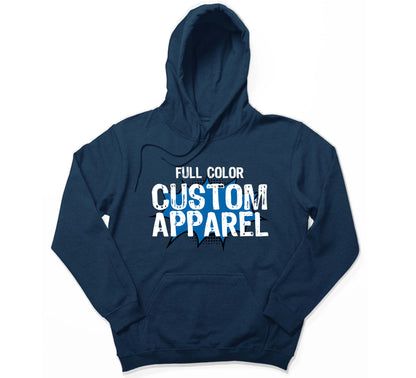 Custom Sweatshirt - TALL PULLOVER HOOODIE