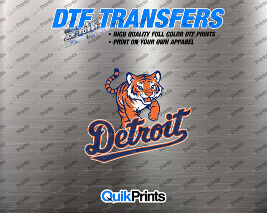 Tiger Cub DTF Transfer