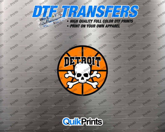 DTF Transfer - Detroit Basketball
