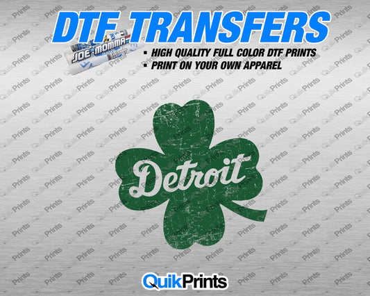 DTF Transfer - Detroit Clover