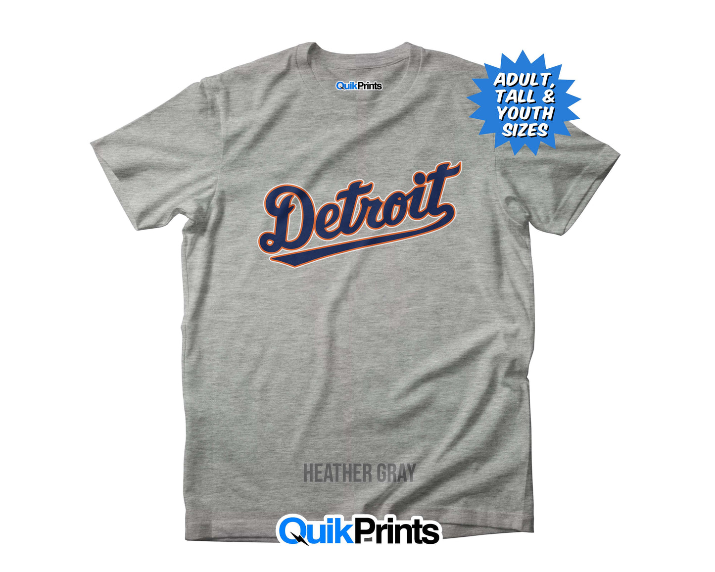 Detroit Script Shirt