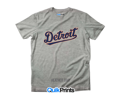 Detroit Script Shirt