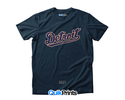 Detroit Script Shirt
