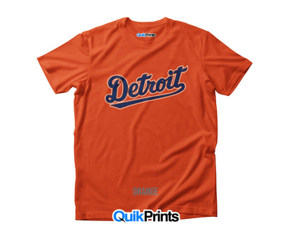 Detroit Script Shirt